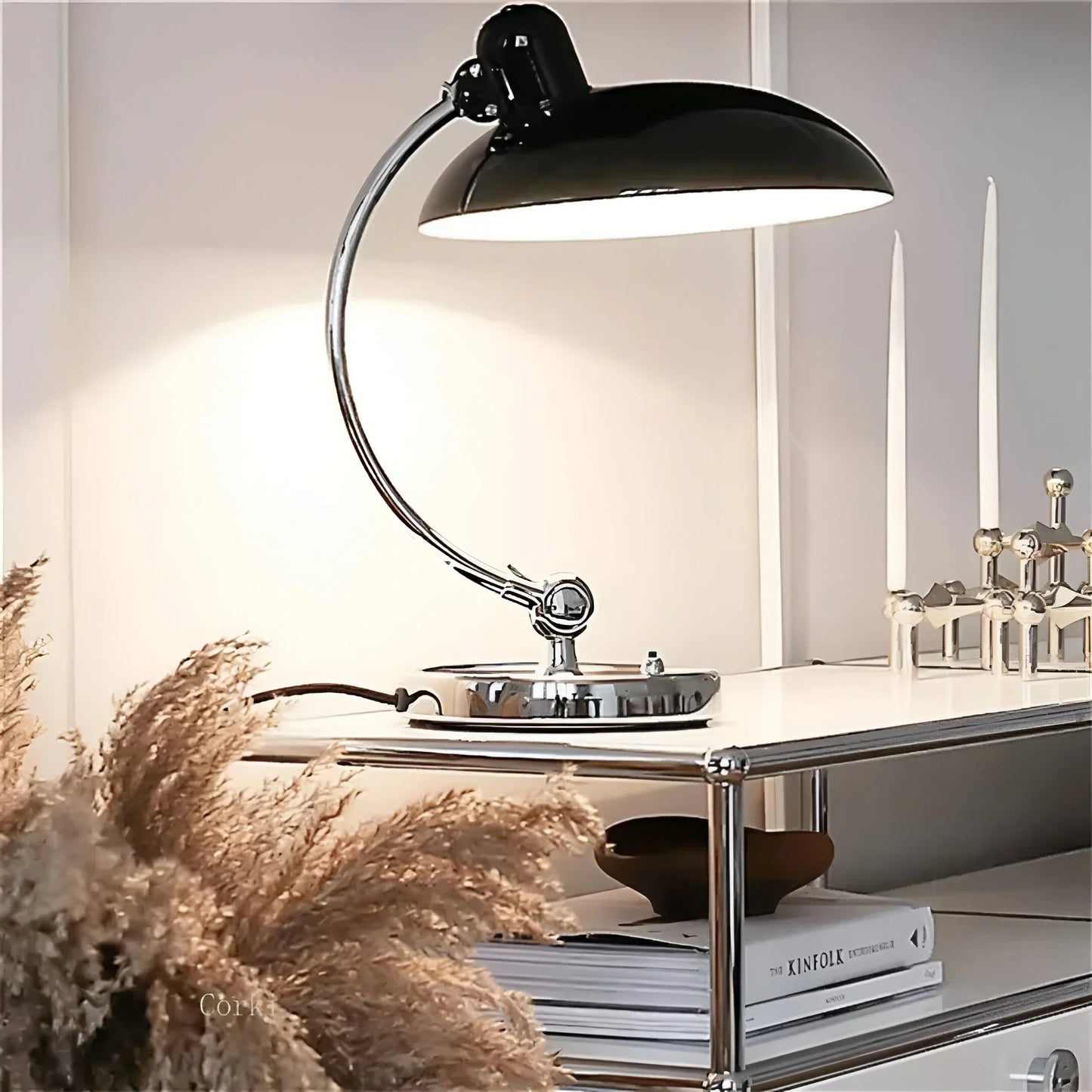 ForgeGlow – Vintage Wrought Iron Table Lamp