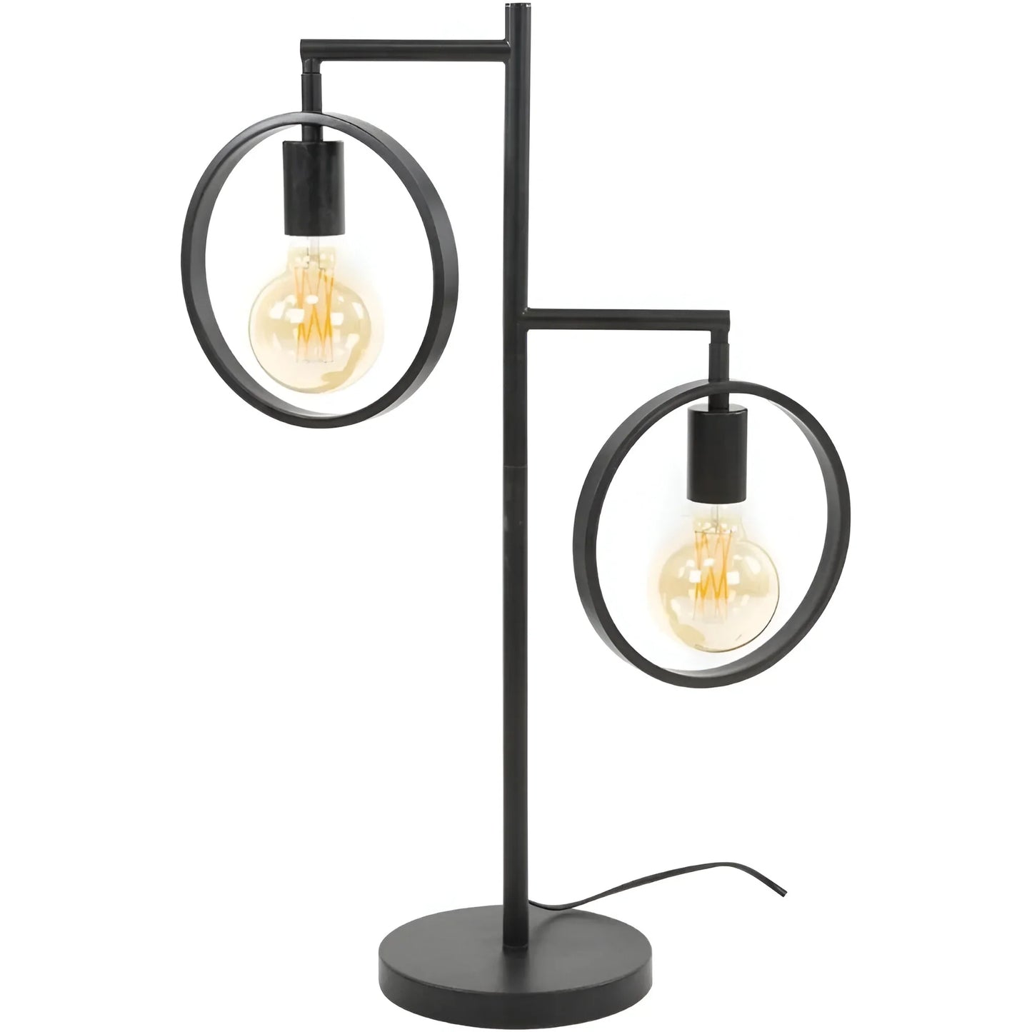 RustikGlow – Vintage Inspired Metal Table Lamp