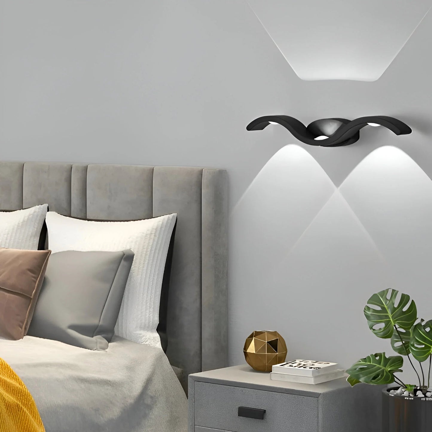 BrightGlow – Waterproof Nordic Wall Light 1