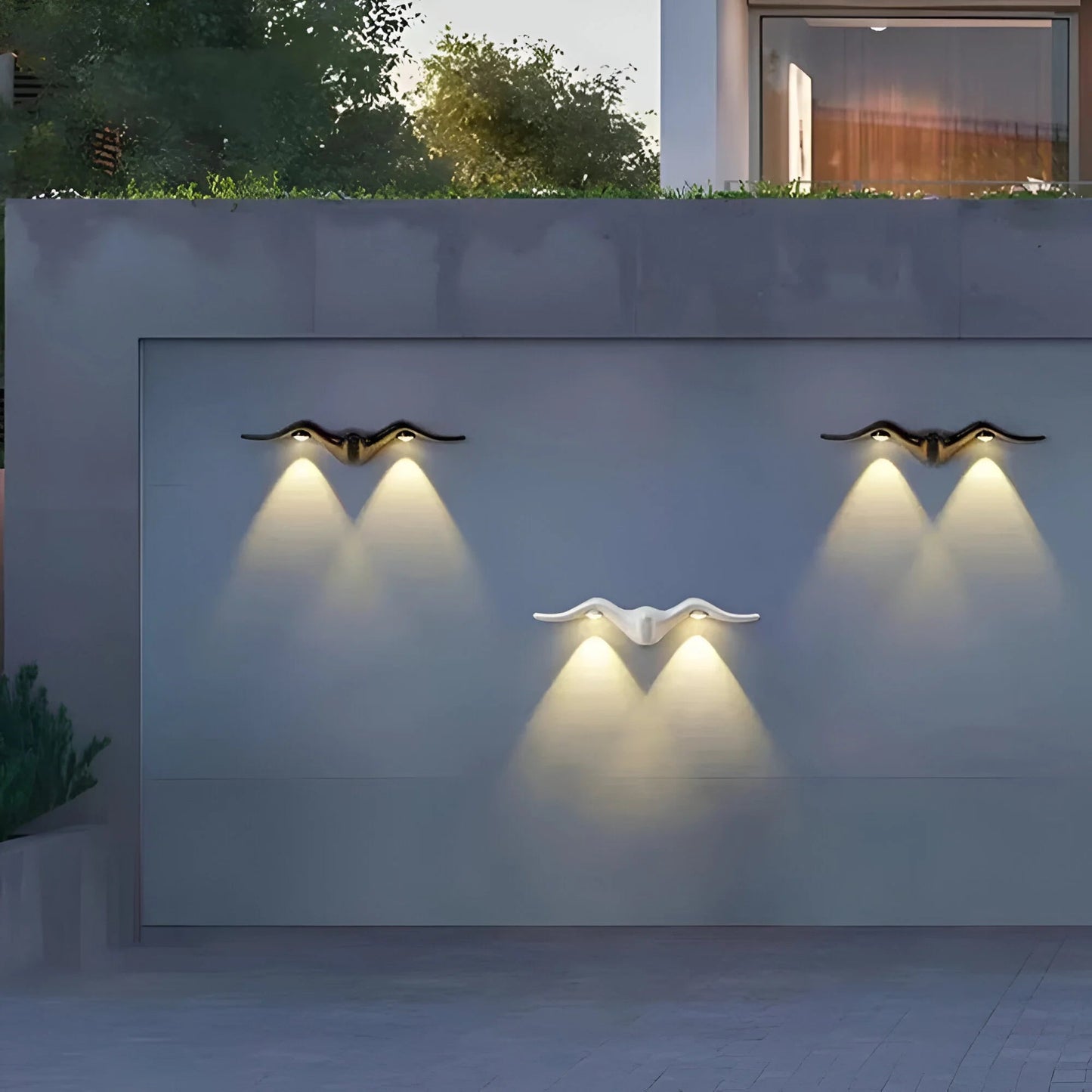 BrightGlow – Waterproof Nordic Wall Light 2