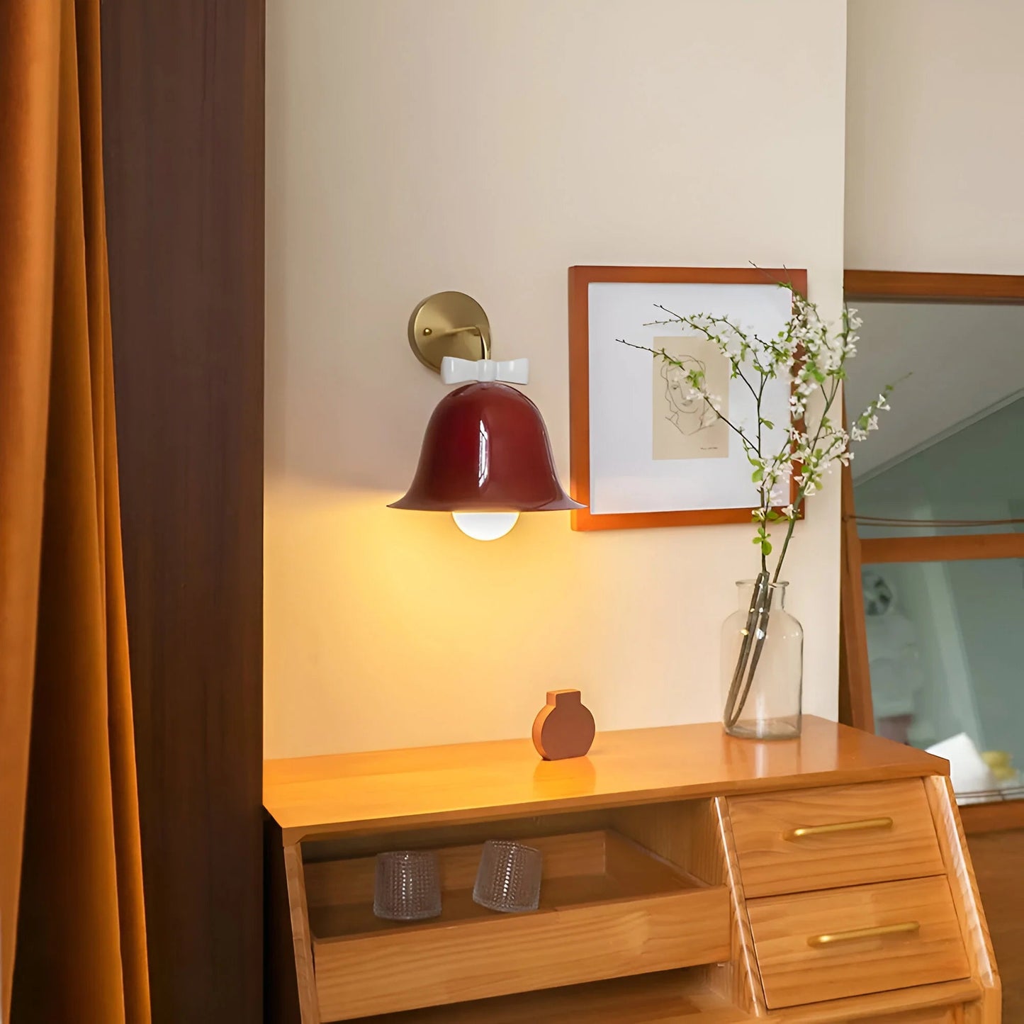 LumiBell – Bow Bell Wall Light 1