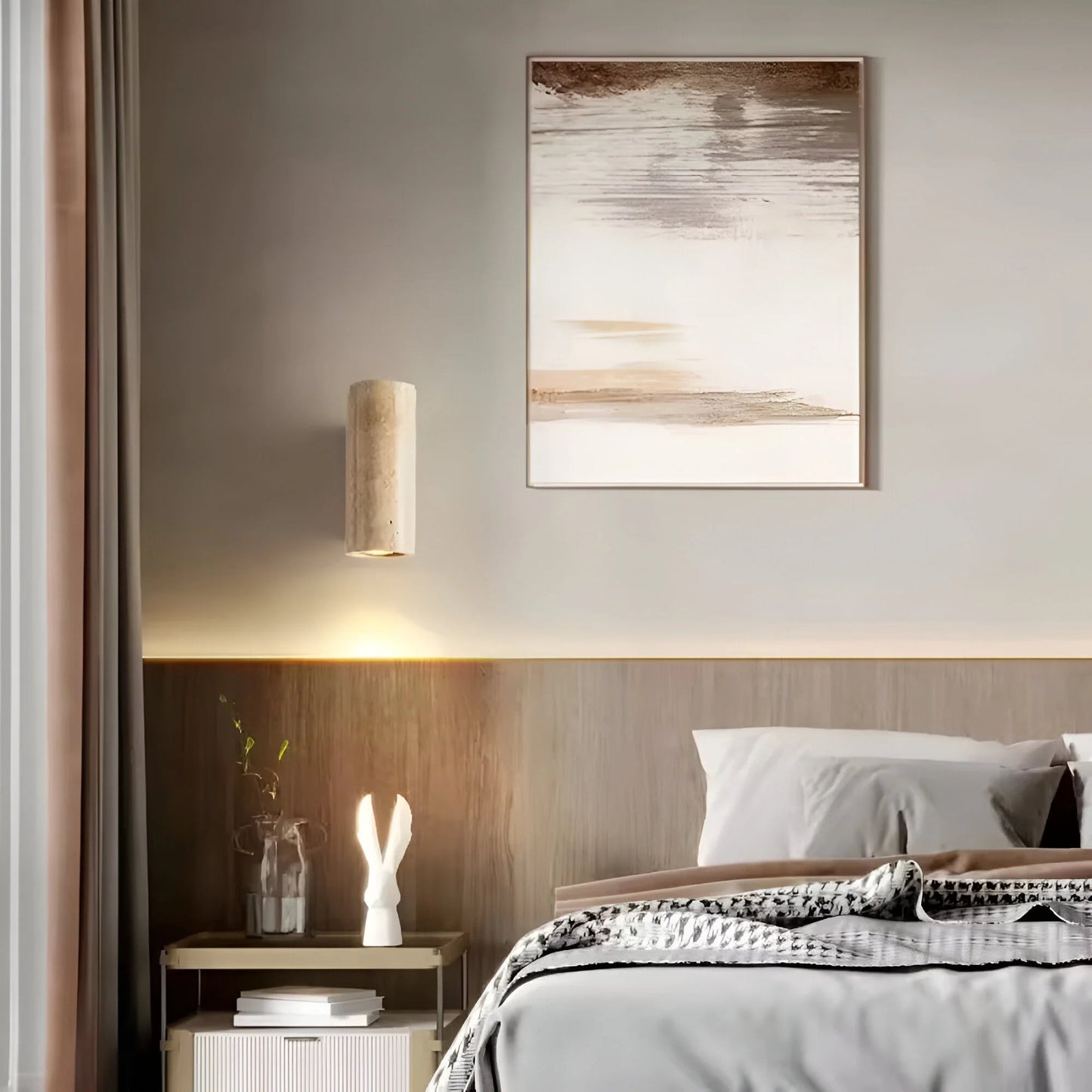 StoneLuxe – Natural Travertine Wall Light 7