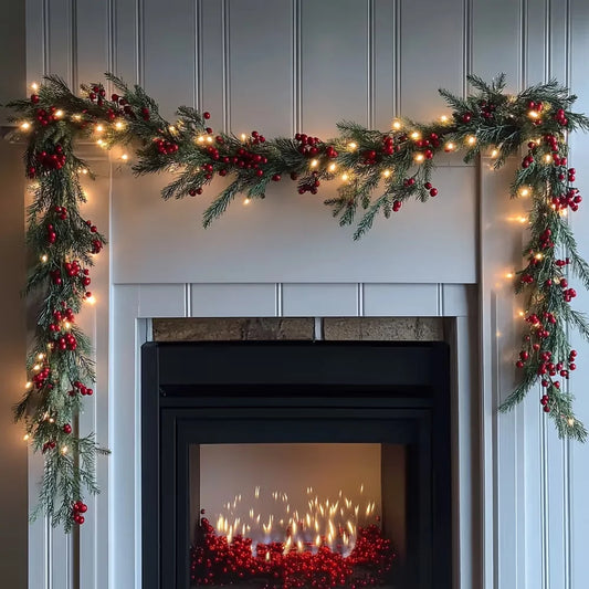 Soren – Glistening Garland with Fairy Lights