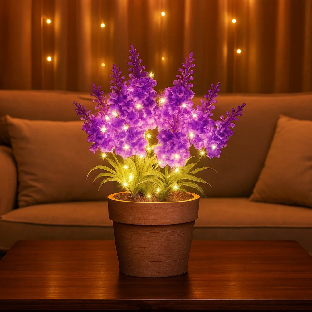 Serenique – Lush Lavender Lamp