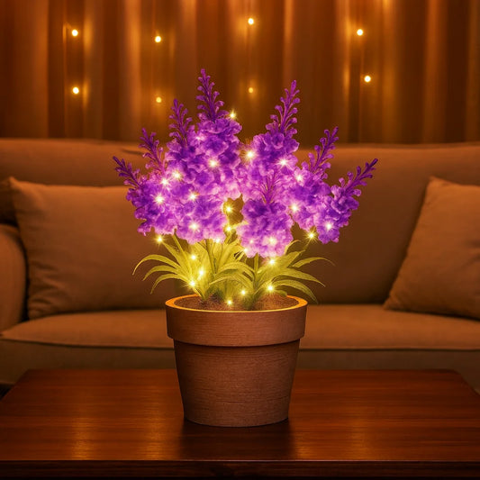 Serenique – Lush Lavender Lamp