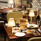 CozyGlow – Wireless Silk Table Lamp