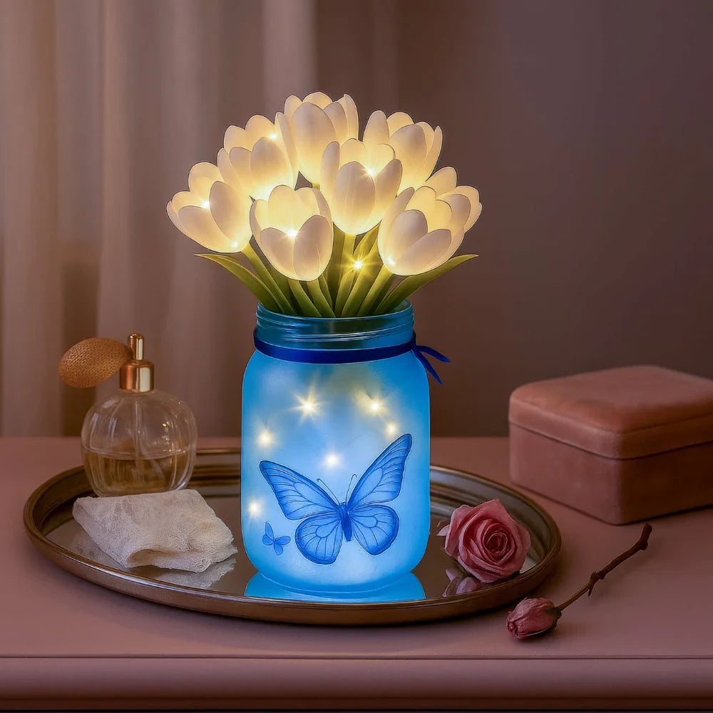 Veyra – Blissful Butterfly Light Jar