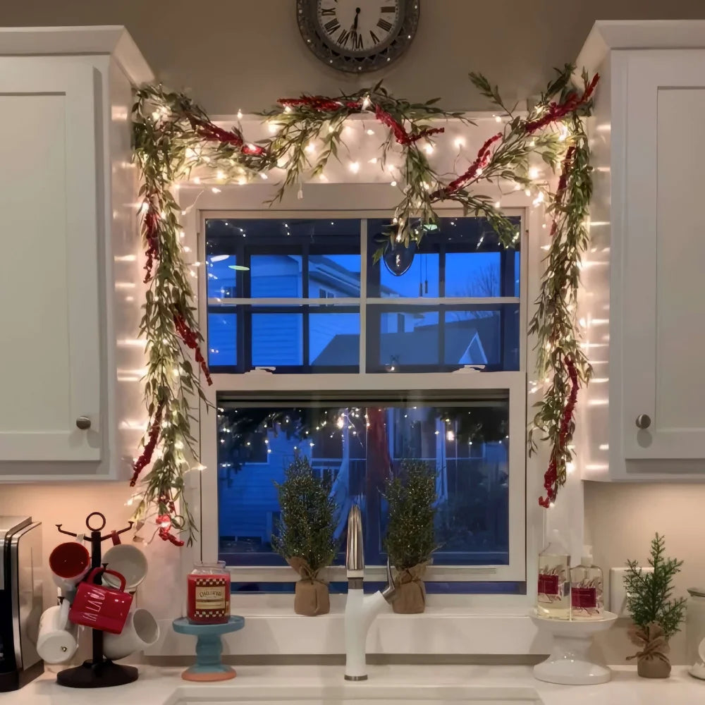 Soren – Glistening Garland with Fairy Lights