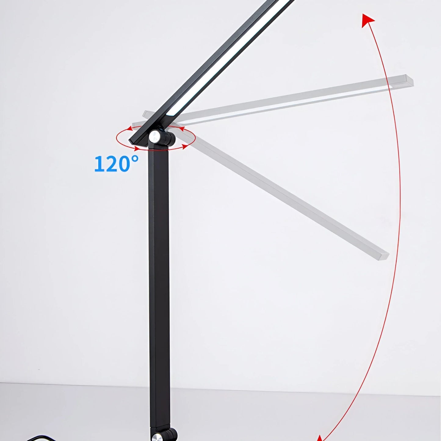 LumaFold – Foldable LED Table Lamp with Touch Dimming