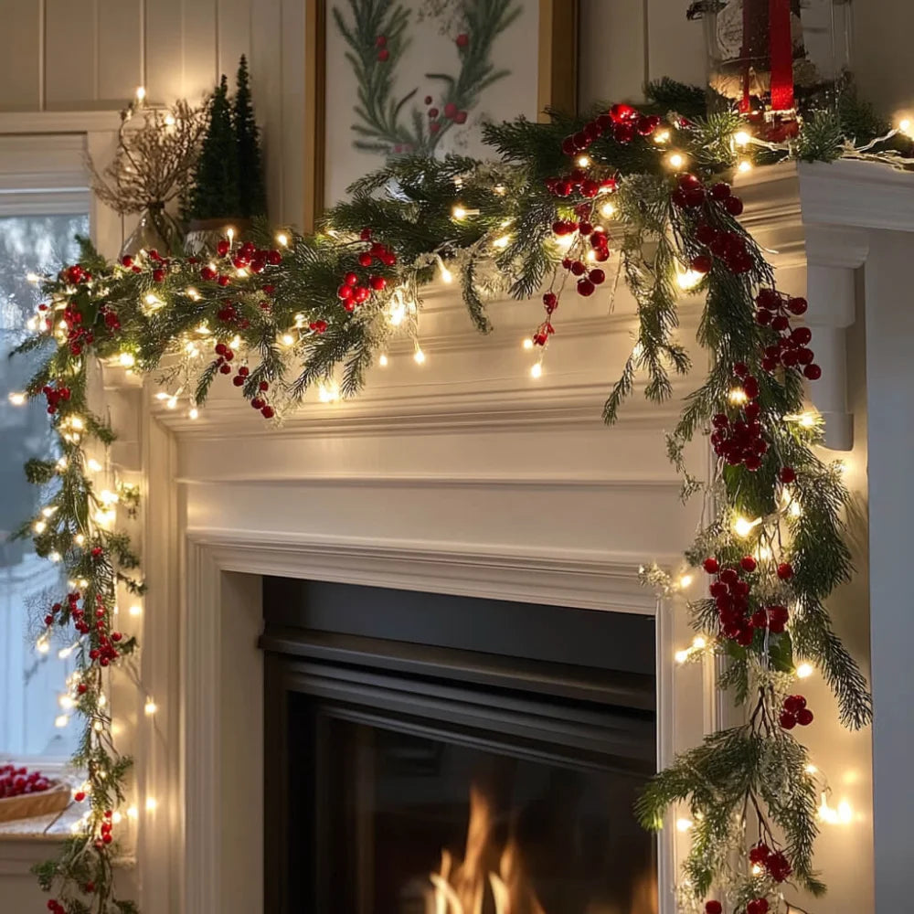 Soren – Glistening Garland with Fairy Lights