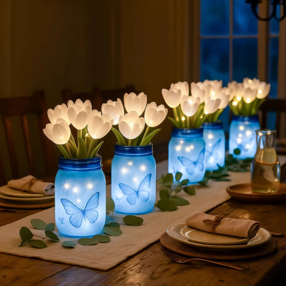 Veyra – Blissful Butterfly Light Jar