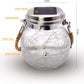 Luminara – Solar Glass Crackled Garden Light