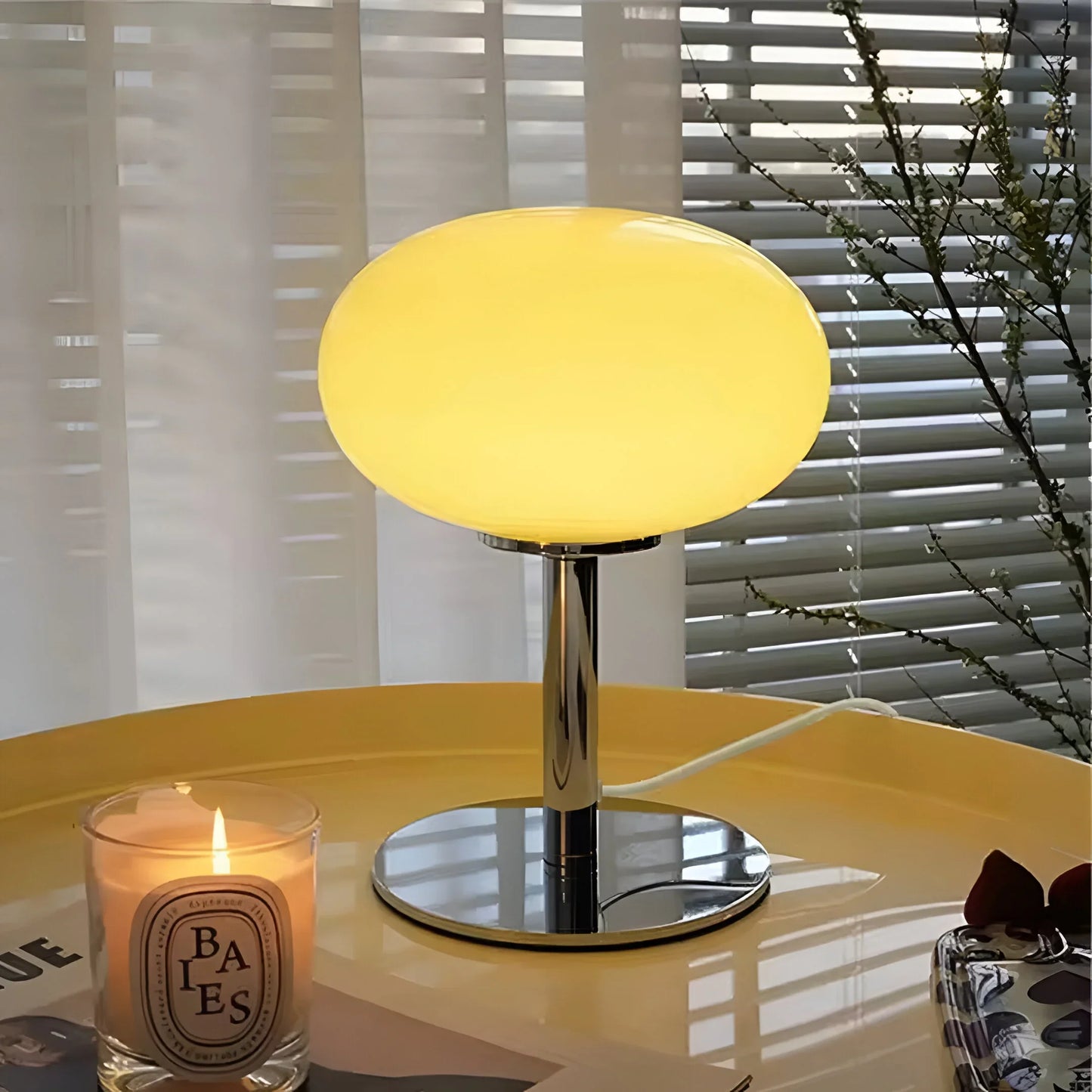 LolliGlow – Retro Glass Table Lamp