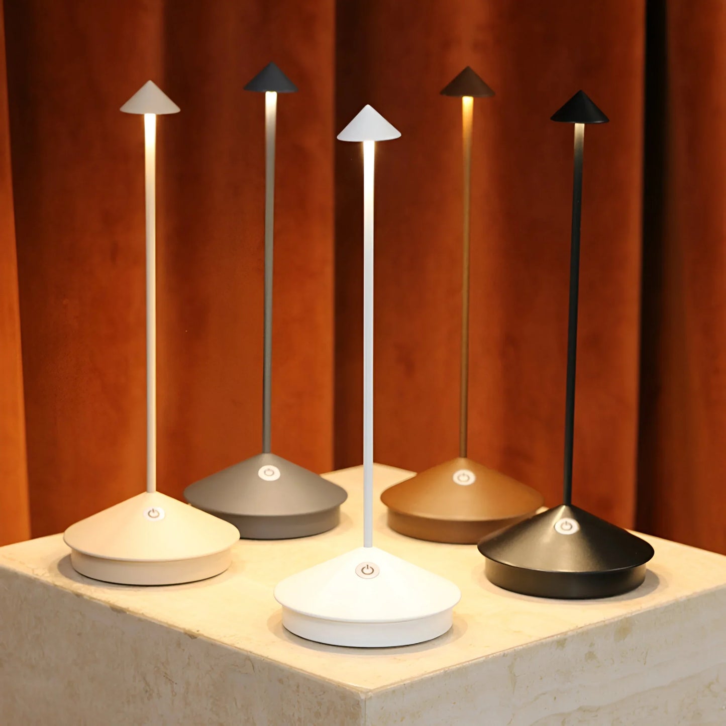LumeaGlow – Waterproof Wireless LED Table Lamp