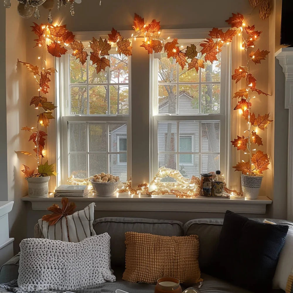 Soren – Glistening Garland with Fairy Lights