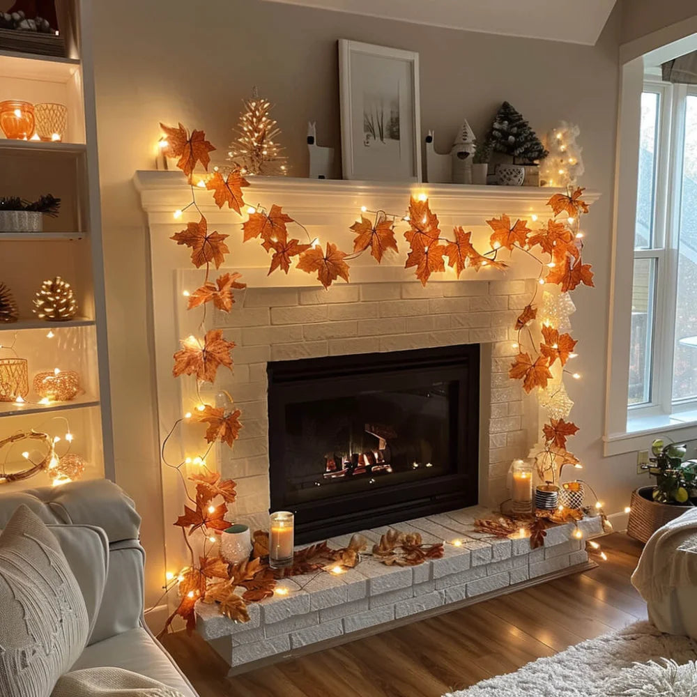 Soren – Glistening Garland with Fairy Lights