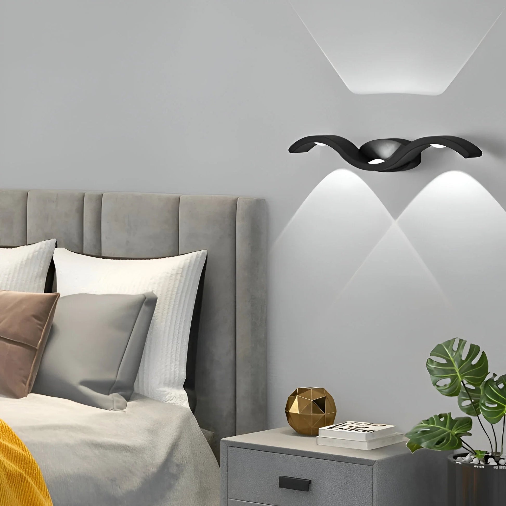 BrightGlow – Waterproof Nordic Wall Light 1