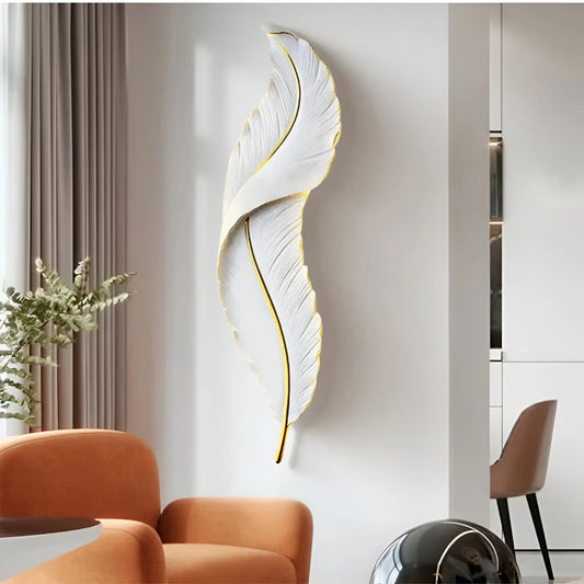 FeatherGlow – Dimmable Nordic LED Wall Light 0