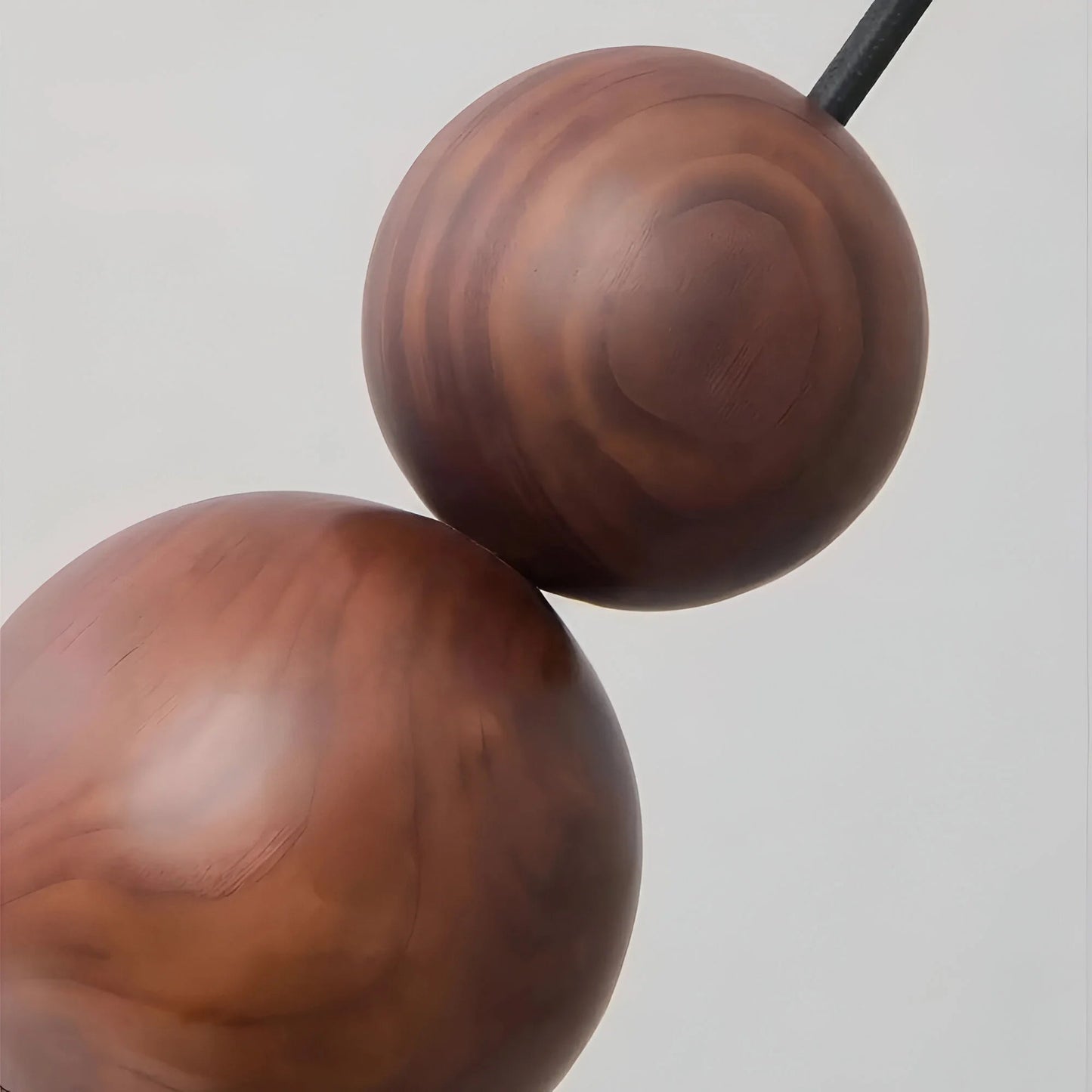 GlowHaven – Walnut & Brass Accent Wall Light 3