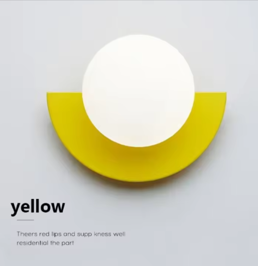 LumiGlow – Modern Semicircle Wall Light 2
