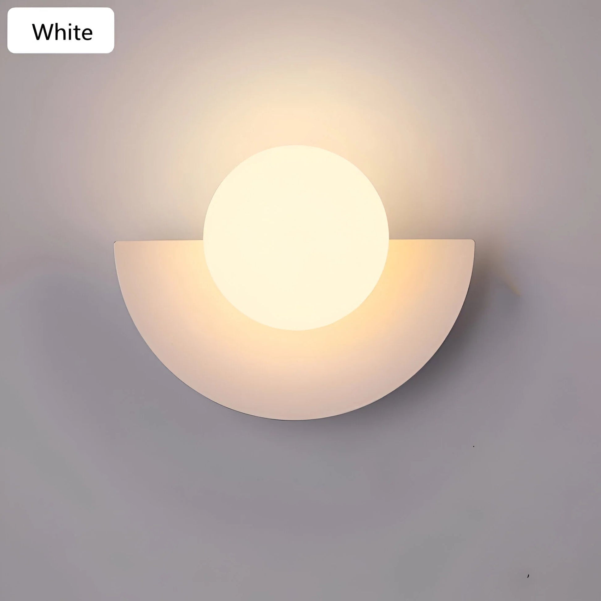 LumiGlow – Modern Semicircle Wall Light 4