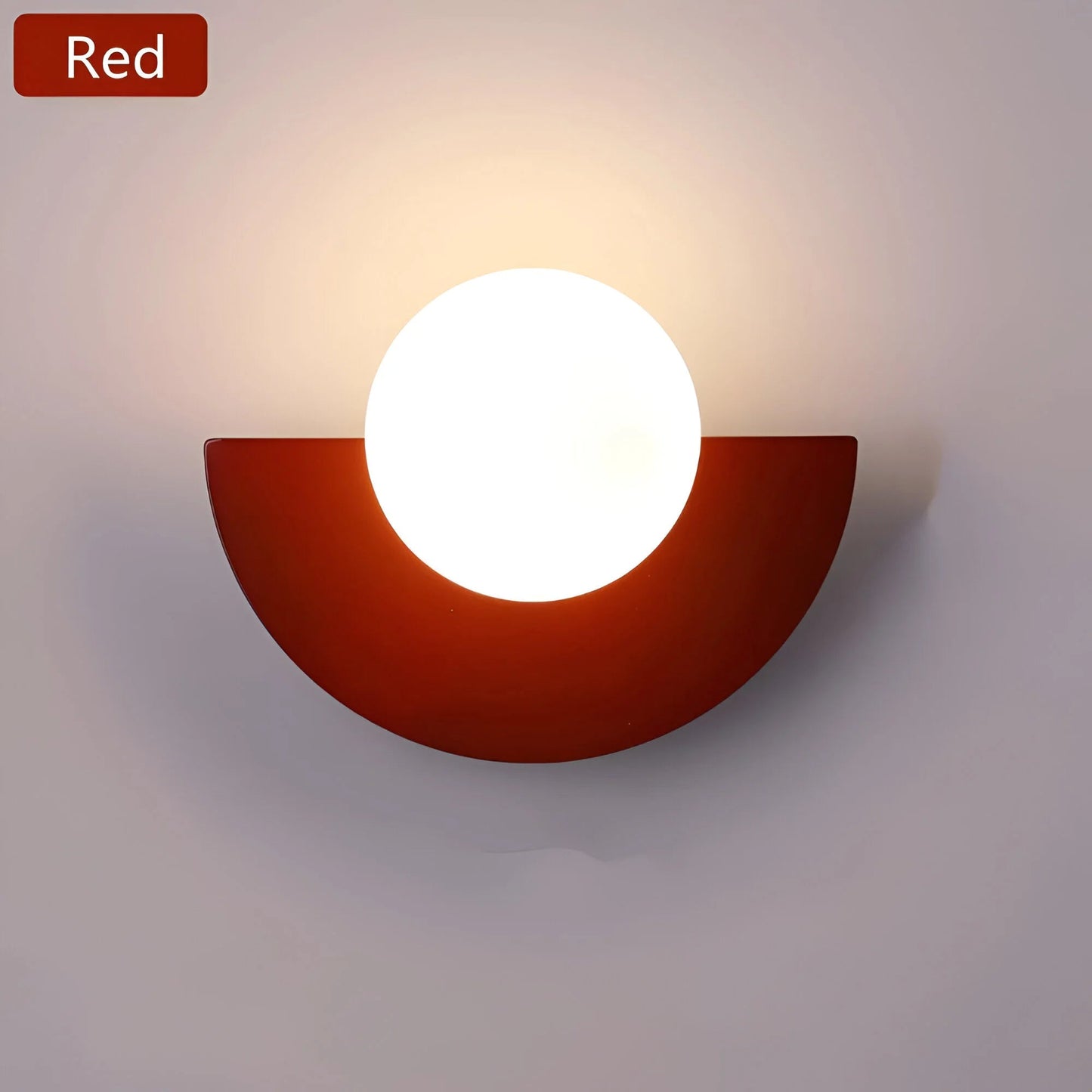 LumiGlow – Modern Semicircle Wall Light 6