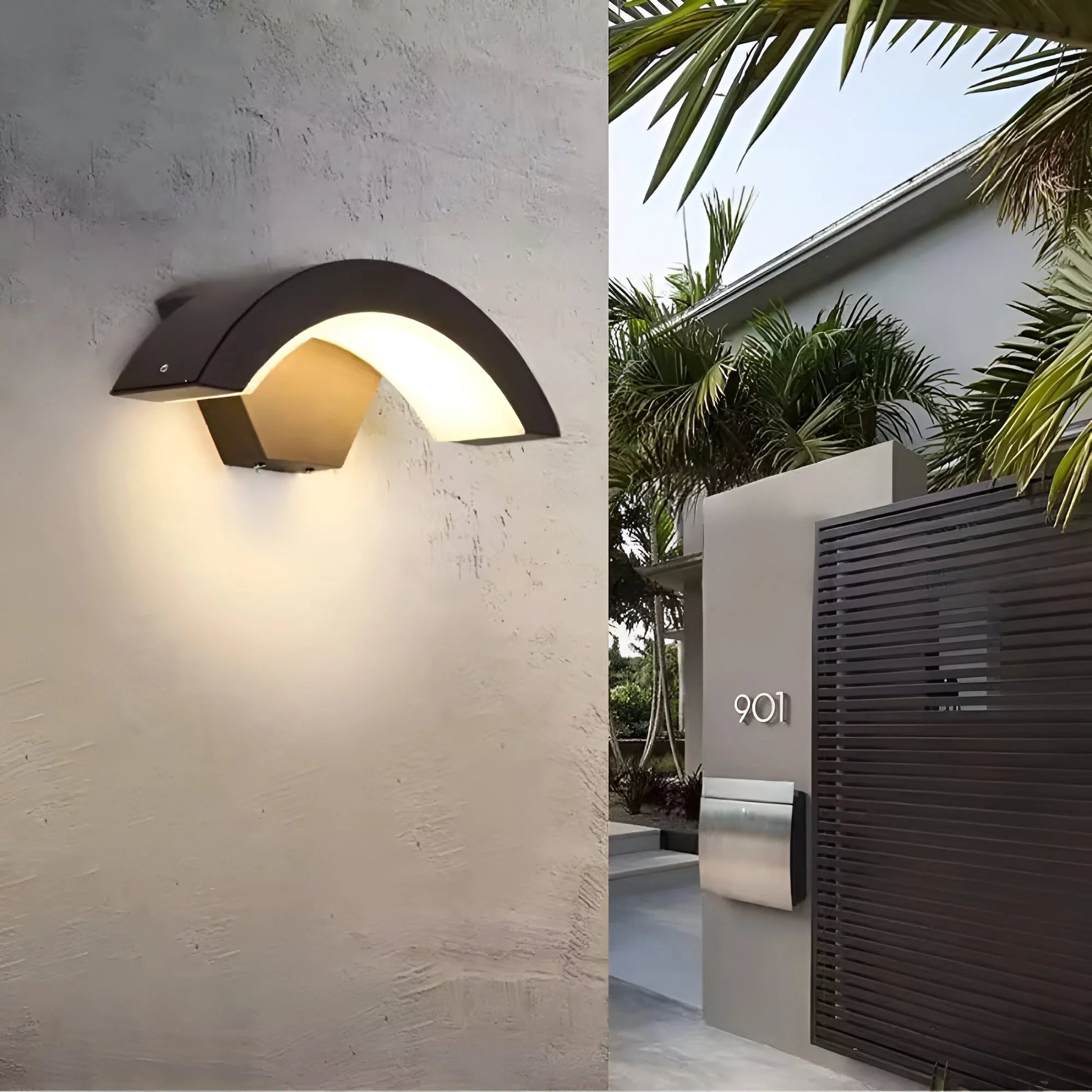 LumiGuard – Motion Sensor Outdoor Wall Light 1