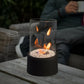 LumeFlame – Portable Table Lamp with Fire Lantern Effect
